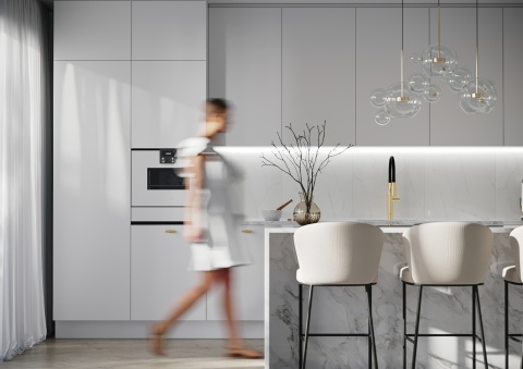 3487KM10 Bright Marble