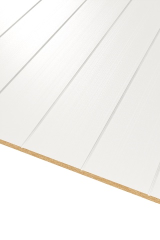 Panel ścienny Huntonit Faspanel 6 Bord 2740mm Brilliant White